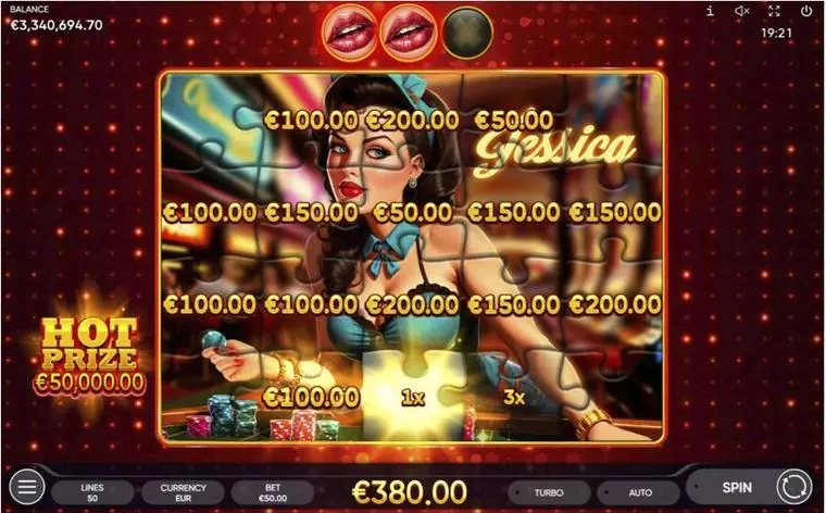  Bonus 1 at Hot Puzzle 5 Reel Mobile Real Slot created by Endorphina