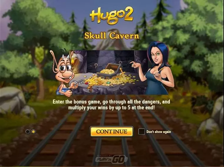  Info and Rules at Hugo 2 5 Reel Mobile Real Slot created by Play'n GO