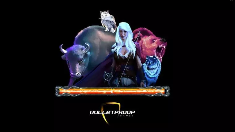  Introduction Screen at Hunters Moon Gigablox 6 Reel Mobile Real Slot created by Bulletproof Games