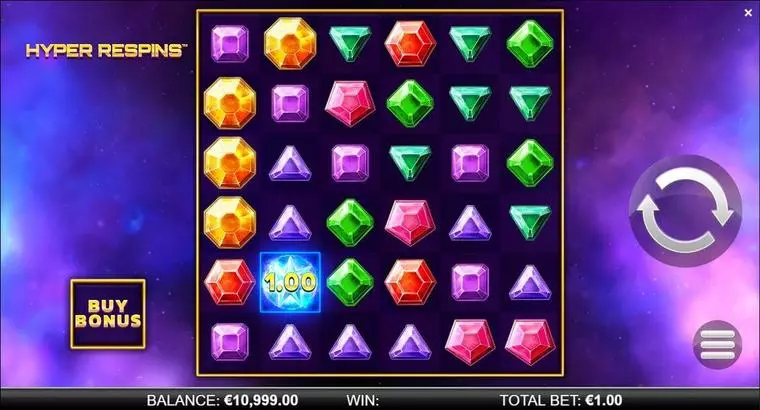  Winning Screenshot at Hyper Respins 6 Reel Mobile Real Slot created by ReelPlay