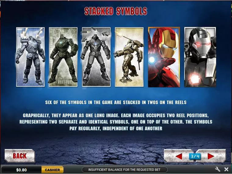  Bonus 2 at Iron Man 2 5 Reel Mobile Real Slot created by PlayTech