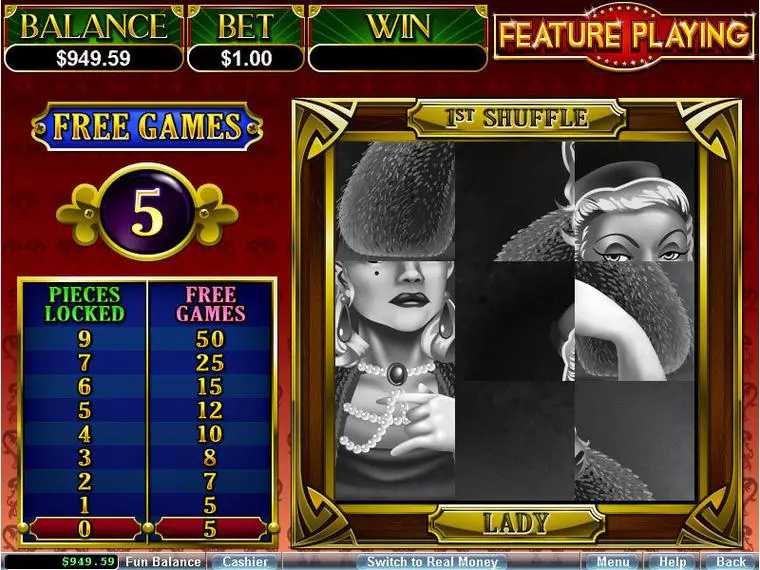  Bonus 1 at It's a Mystery 5 Reel Mobile Real Slot created by RTG