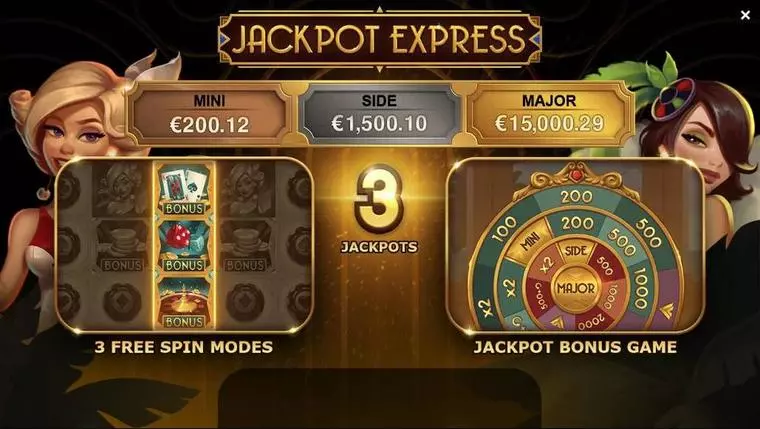 Info and Rules at Jackpot Express 5 Reel Mobile Real Slot created by Yggdrasil