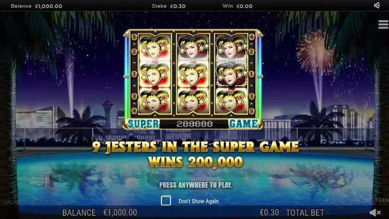  Info and Rules at Jackpot Jester 200000  3 Reel Mobile Real Slot created by NextGen Gaming