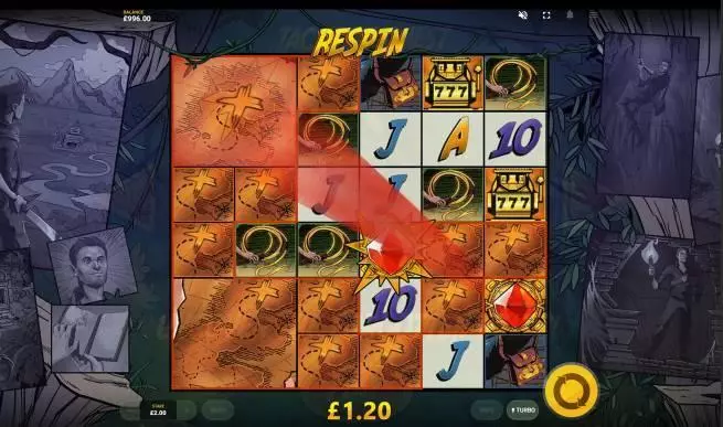  Main Screen Reels at Jackpot Quest 6 Reel Mobile Real Slot created by Red Tiger Gaming