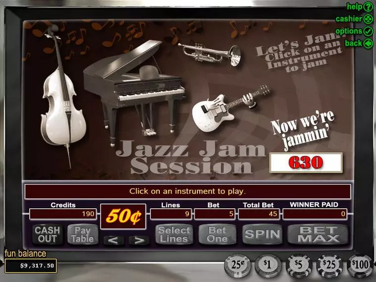  Bonus 2 at Jazz Time 5 Reel Mobile Real Slot created by RTG