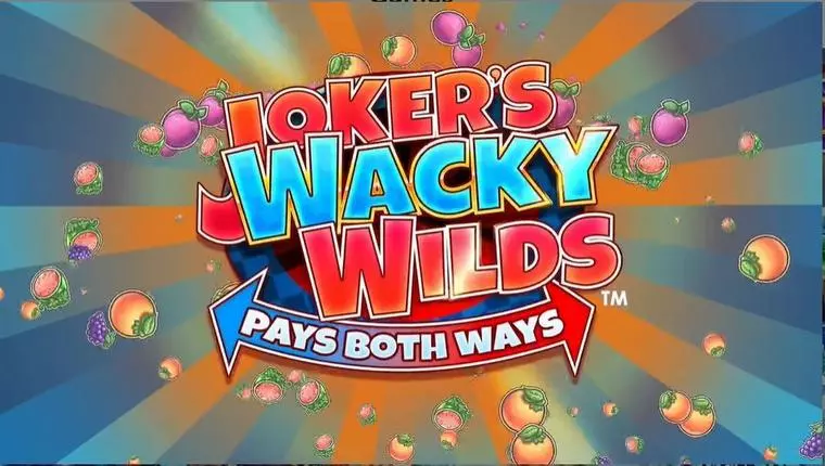  Introduction Screen at Jocker's Wacky Wilds 5 Reel Mobile Real Slot created by Gold Coin Studios