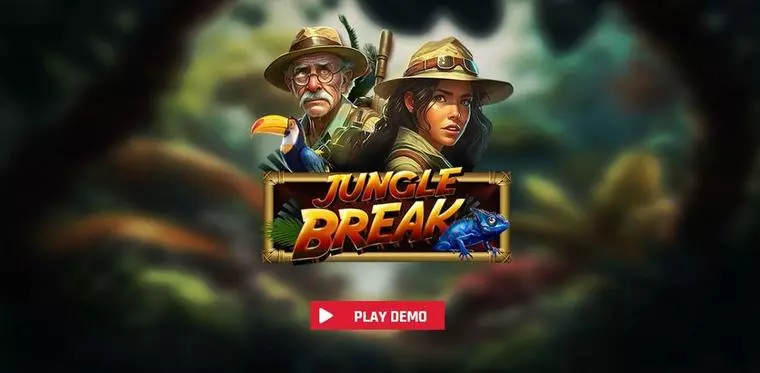  Introduction Screen at Jungle Break 5 Reel Mobile Real Slot created by Red Rake Gaming