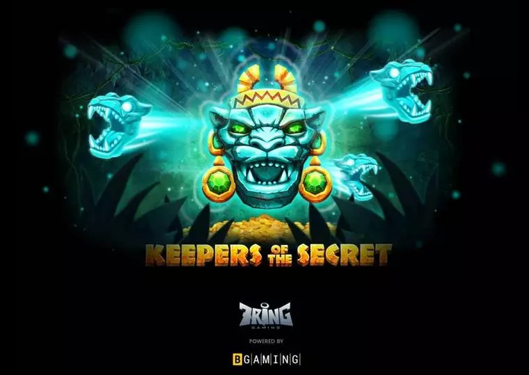 Introduction Screen at Keepers of Secret 5 Reel Mobile Real Slot created by BGaming