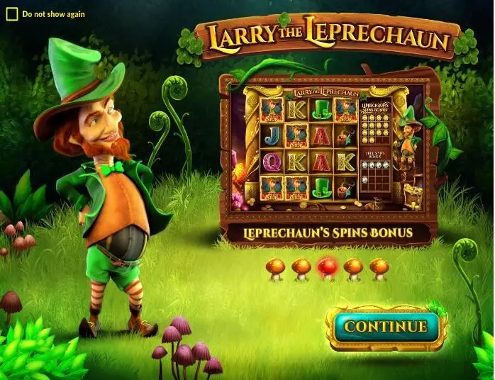  Info and Rules at Larry the Leprechaun 4 Reel Mobile Real Slot created by Wazdan