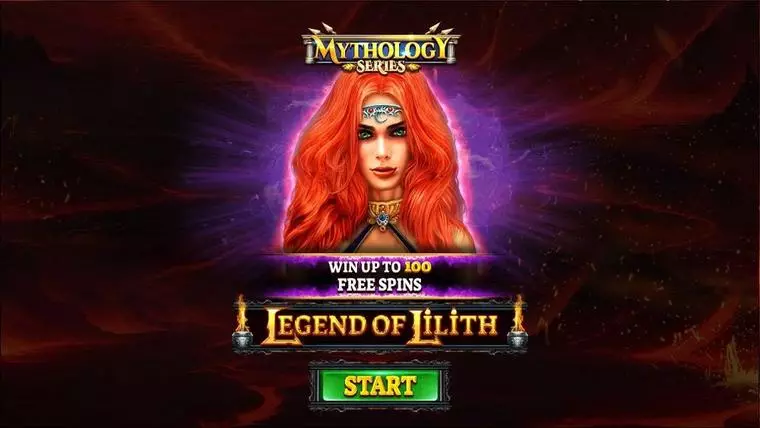  Introduction Screen at Legend Of Lilith 5 Reel Mobile Real Slot created by Spinomenal