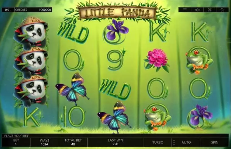  Main Screen Reels at Little Panda 5 Reel Mobile Real Slot created by Endorphina
