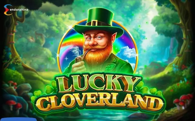  Logo at Lucky Cloverland 5 Reel Mobile Real Slot created by Endorphina
