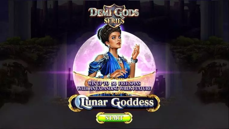  Main Screen Reels at Lunar Goddess 5 Reel Mobile Real Slot created by Spinomenal