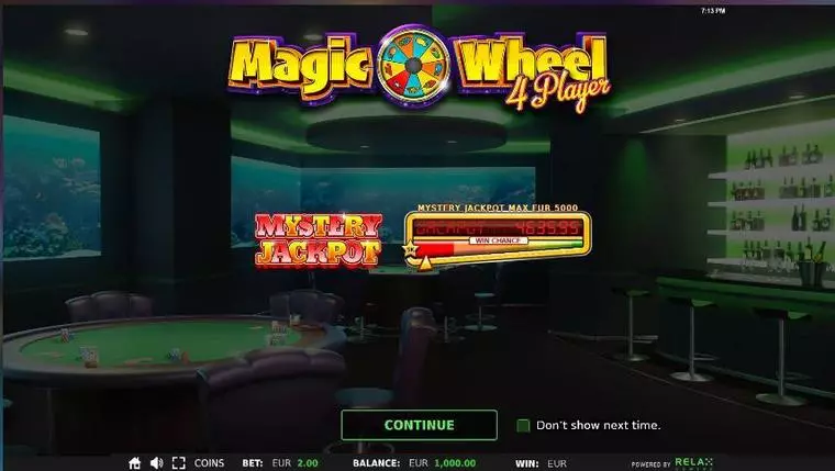  Info and Rules at Magic Wheel 4 Player 3 Reel Mobile Real Slot created by StakeLogic