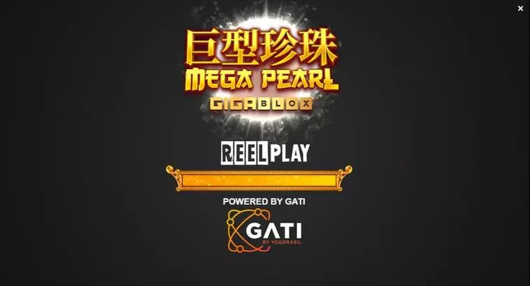  Introduction Screen at Megapearl Gigablox 6 Reel Mobile Real Slot created by ReelPlay