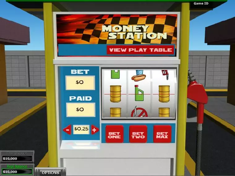  Main Screen Reels at Money Station 3 Reel Mobile Real Slot created by DGS