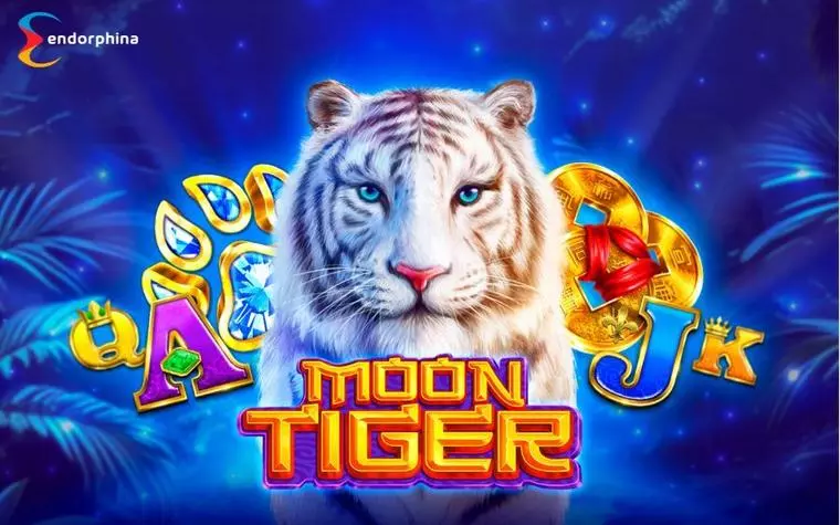  Introduction Screen at Moon Tiger 5 Reel Mobile Real Slot created by Endorphina