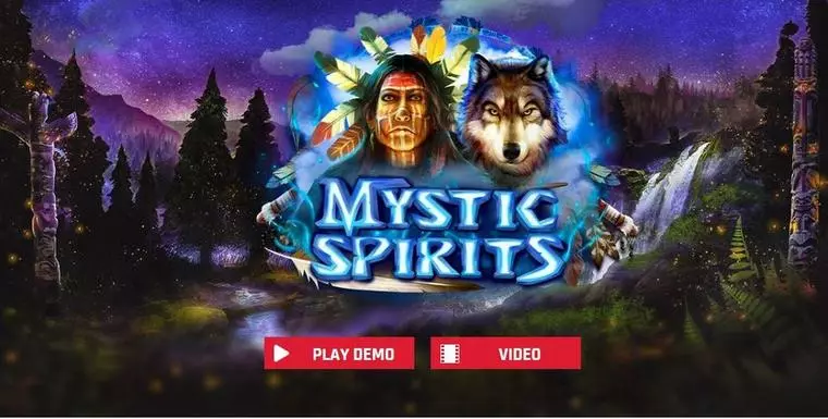  Introduction Screen at Mystic Spirits 5 Reel Mobile Real Slot created by Red Rake Gaming