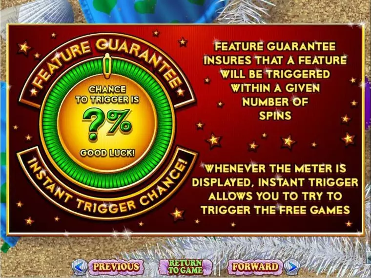  Info and Rules at Naughty or Nice Spring Break 5 Reel Mobile Real Slot created by RTG