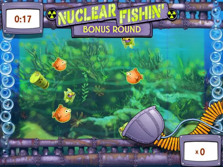  Bonus 3 at Nuclear Fishin 5 Reel Mobile Real Slot created by Rival