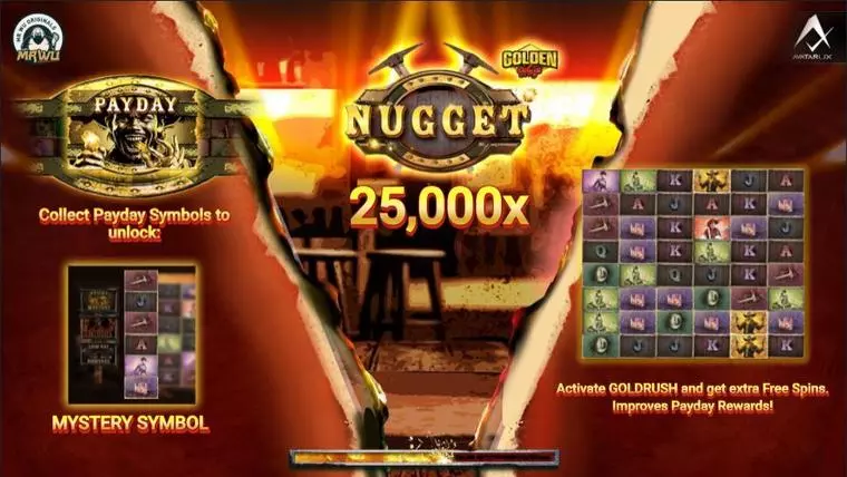 Introduction Screen at Nugget 6 Reel Mobile Real Slot created by AvatarUX