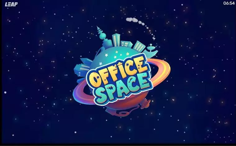  Introduction Screen at Office Space 5 Reel Mobile Real Slot created by Leap Gaming