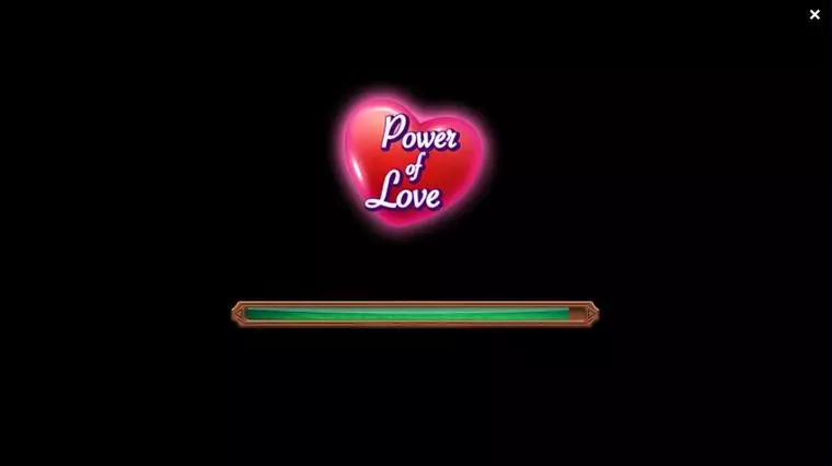  Introduction Screen at Power of Love 5 Reel Mobile Real Slot created by Reel Life Games