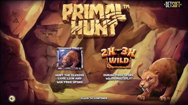 Info and Rules at Primal Hunt 5 Reel Mobile Real Slot created by BetSoft