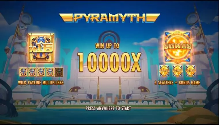  Info and Rules at Pyramyth 5 Reel Mobile Real Slot created by Thunderkick