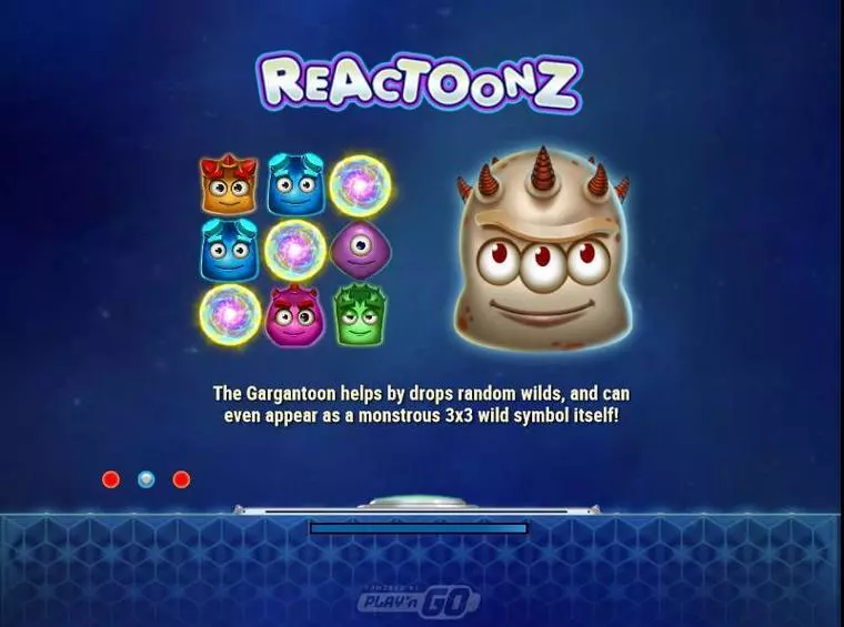  Info and Rules at Reactoonz 7 Reel Mobile Real Slot created by Play'n GO