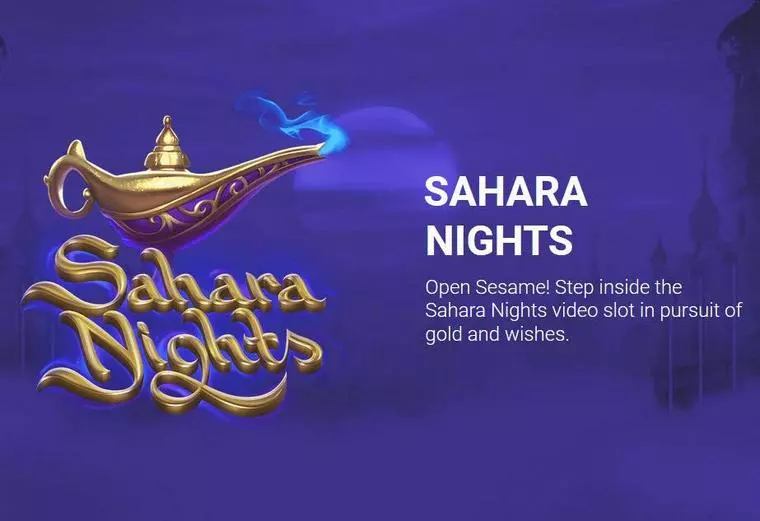  Info and Rules at Sahara Night 5 Reel Mobile Real Slot created by Yggdrasil