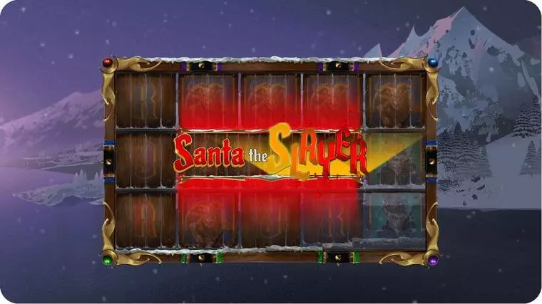 Introduction Screen at Santa the Slayer 5 Reel Mobile Real Slot created by Mancala Gaming