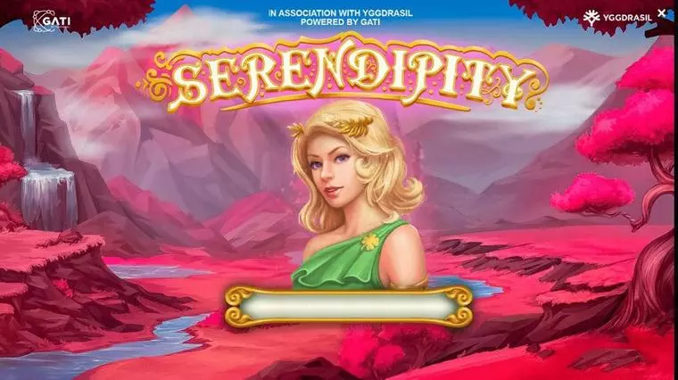  Introduction Screen at Serendipity 5 Reel Mobile Real Slot created by G.games