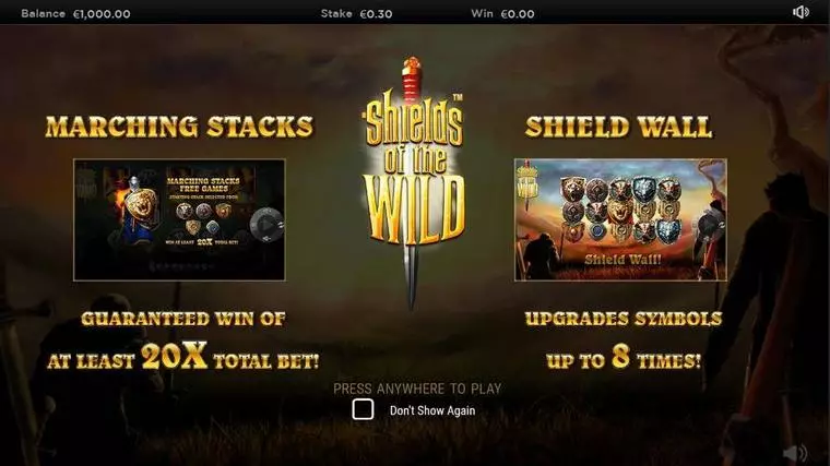  Info and Rules at Shields of the Wild  5 Reel Mobile Real Slot created by NextGen Gaming