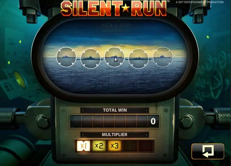  Bonus 1 at Silent Run 5 Reel Mobile Real Slot created by NetEnt