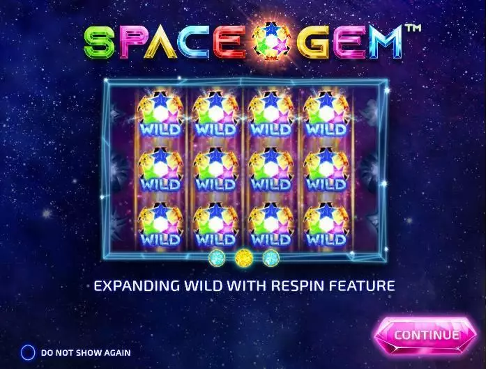  Info and Rules at Space Gem 6 Reel Mobile Real Slot created by Wazdan