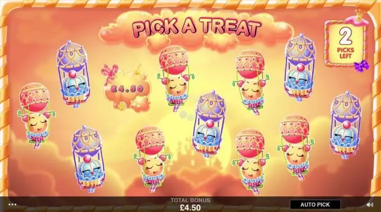  Bonus 1 at Sugar Parade 5 Reel Mobile Real Slot created by Microgaming