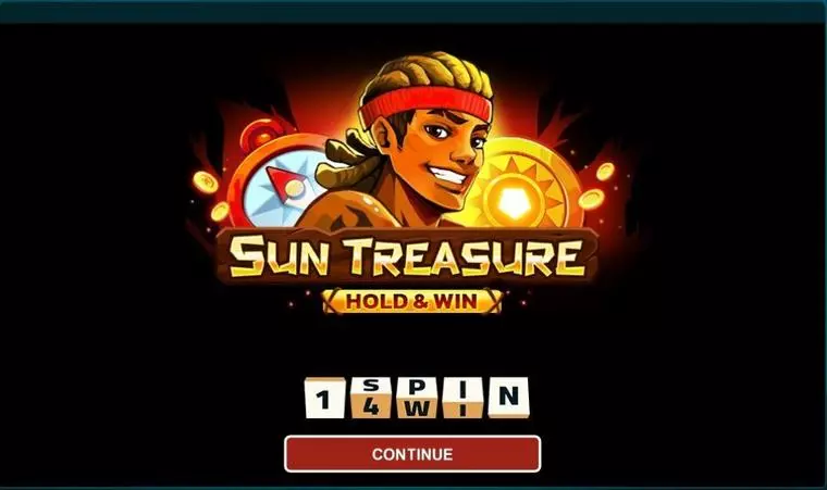  Introduction Screen at Sun Treasure 3 Reel Mobile Real Slot created by 1Spin4Win
