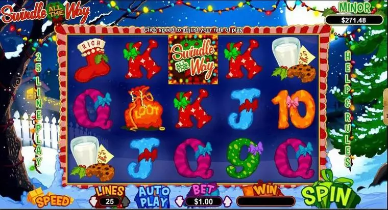  Main Screen Reels at Swindle All The Way 5 Reel Mobile Real Slot created by RTG