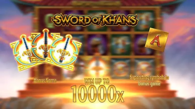  Bonus 1 at Sword of Khans 5 Reel Mobile Real Slot created by Thunderkick