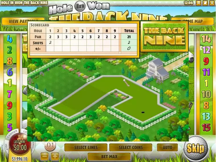 Bonus 2 at The Back Nine 5 Reel Mobile Real Slot created by Rival