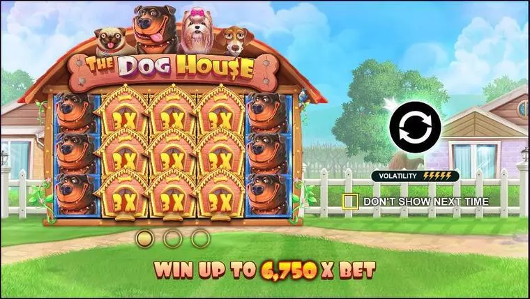  Info and Rules at The Dog House 5 Reel Mobile Real Slot created by Pragmatic Play