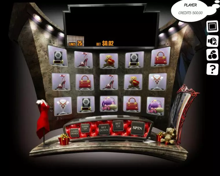  Main Screen Reels at The Reel De Luxe 5 Reel Mobile Real Slot created by Slotland Software
