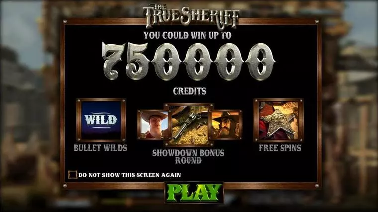  Info and Rules at The True Sheriff 3 Reel Mobile Real Slot created by BetSoft