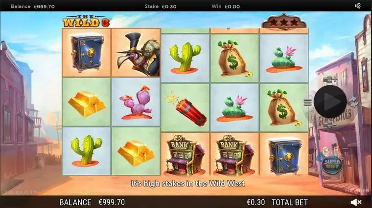  Main Screen Reels at The Wild 3  5 Reel Mobile Real Slot created by NextGen Gaming