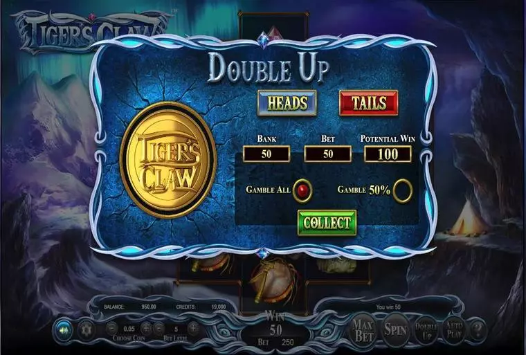  Bonus 3 at Tiger's Claw 5 Reel Mobile Real Slot created by BetSoft