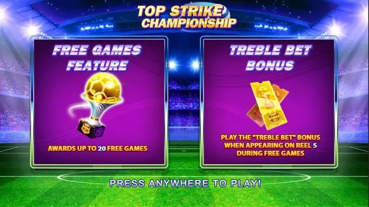  Info and Rules at Top Strike Championship 5 Reel Mobile Real Slot created by NextGen Gaming