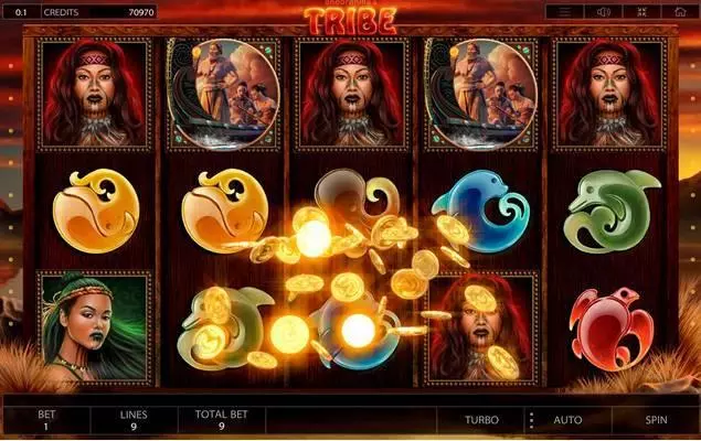  Bonus 2 at Tribe 5 Reel Mobile Real Slot created by Endorphina