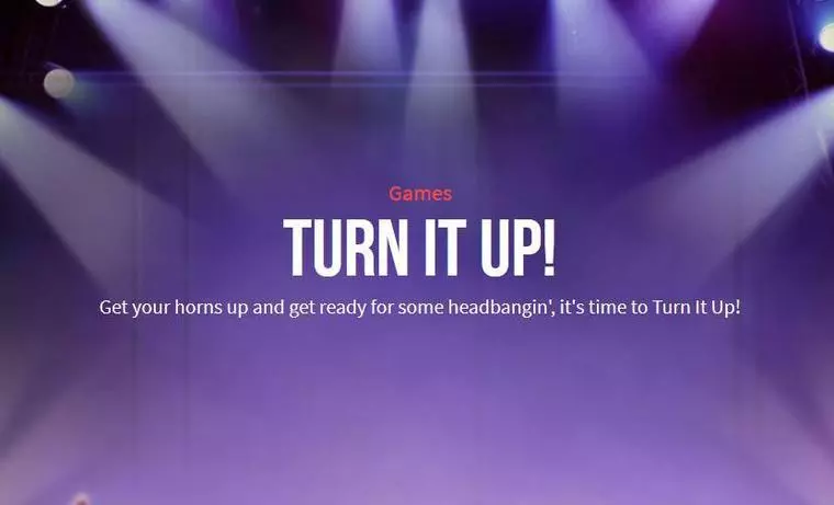  Info and Rules at Turn it Up! 5 Reel Mobile Real Slot created by Push Gaming